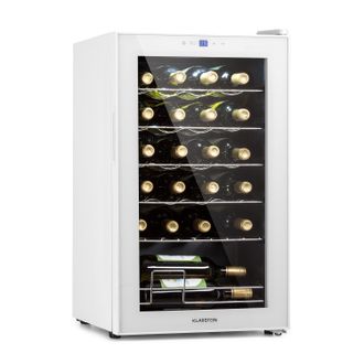 Klarstein Klarstein Shiraz 24 Uno Vinoteca 63l 24 Botellas Panel De Control T&aacute;ctil De 5 A 18 &deg;c