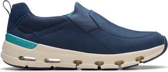 Clarks NatureX SkyWP in Blue Nubuck