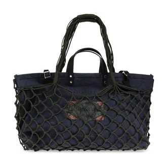 Dsquared2 Tote Bags, male, Blue, Size: ONE SIZE Shopper Bag