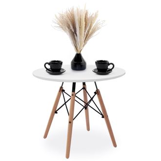 OEM Mesa Redonda Paris Dtw De 60 Cm, Blanca