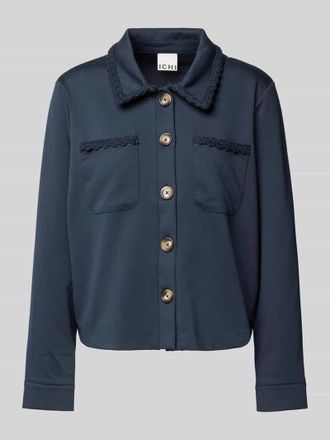 Ichi Blazer mit aufgesetzten Brusttaschen Modell SIMONSE in Marine, Gr&ouml;&szlig;e XL
