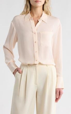 TWP Joey Crewneck T-Shirt in Palest Pink at Nordstrom Rack, Size Xx-Small