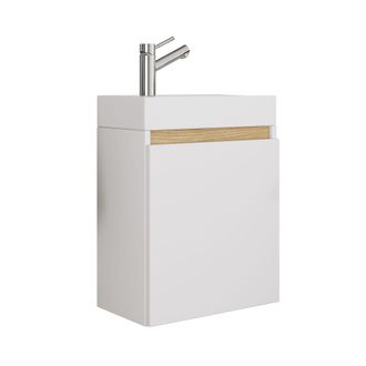 VCM Armario De Ba&ntilde;o, Inodoro De Invitados, Lavabo, Cosila 55x41x22 - Vcm