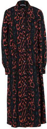 Calvin Klein PYTHON LACE TRIM DRESS