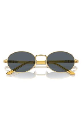 Persol Ida 55mm Oval Sunglasses in Gold at Nordstrom