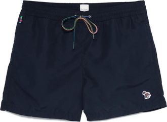 Paul Smith Costume da bagno con motivo zebra - Blu