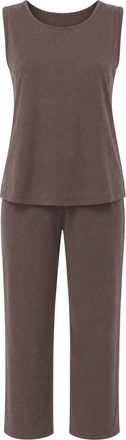 Mixray Mouwloos Vest en Wijde Pantalon Set