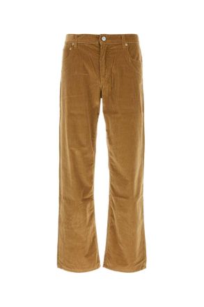 Etro Etro Mens Camel Stretch Corduroy Pant - Tan Cotton - Size 31 (Waist)