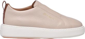 Santoni Sneakers - Dames - Sneakers - Roze - 35 EU - Leer - Schoenen