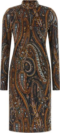 Etro Multicolor Viscose Short Womens Dress