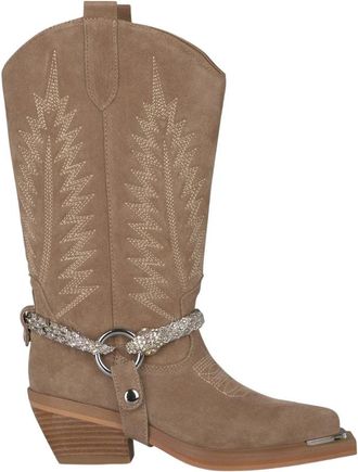 Alma En Pena Halve laars details - Dames - Cowboylaarzen - Beige - 38 EU - Schoenen