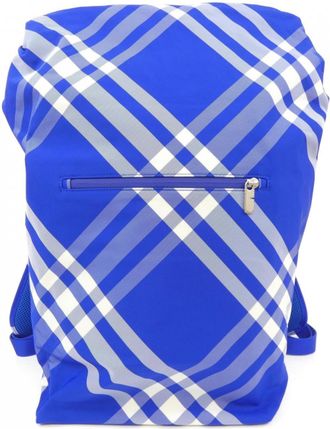 Burberry Blue White Backpack (Pre-Owned)