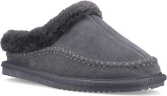 Hush Puppies Anika Su&egrave;de Dames Grijze Slippers