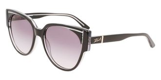 Karl Lagerfeld KL6068S 005 Mens Sunglasses Black Size 55