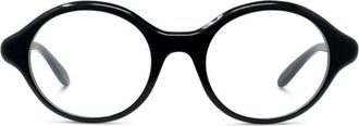 Loewe Elegante Zwarte Ovale Bril - Dames - Brillen - Zwart - ONE Size - Accessoires
