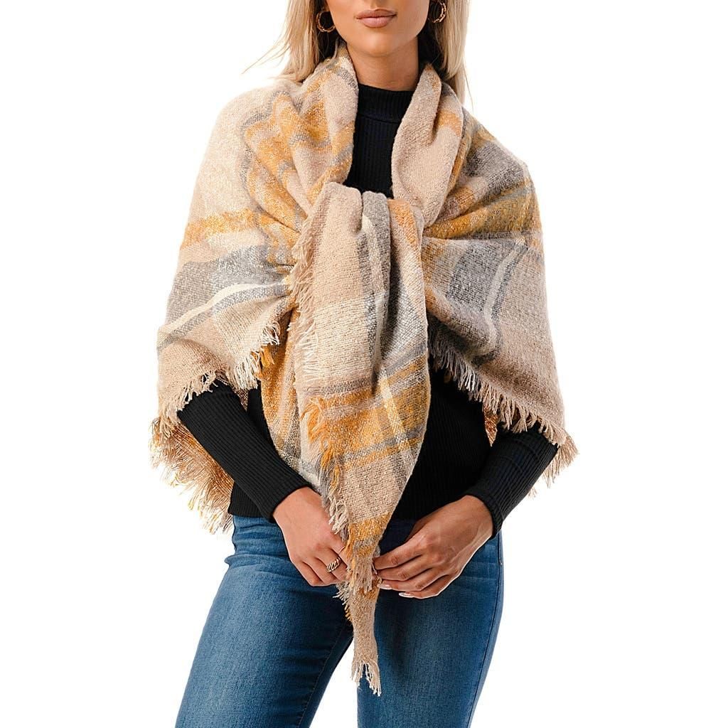 スカーフ Patou Jp Scarf - Wool - Grey Patou Winter Scarves, female, Gray, Size: ONE SIZE Grey Wool