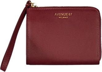 AVENUE 67 Medium Jill Wallet - Dames - Portefeuilles - Rood - ONE Size - Leer - Accessoires