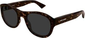 Saint Laurent SL 798 MAXIME 002 Mens Sunglasses Tortoiseshell Size 54 - Free RX Lenses - Free RX Lenses