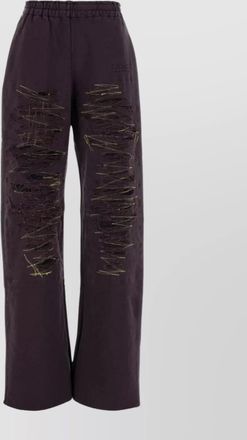 Maison Margiela cotton wide-leg trousers