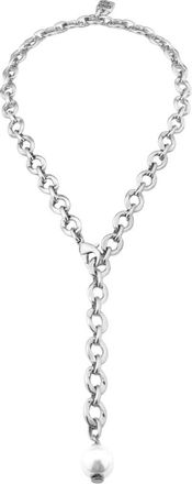 UNOde50 Oval Rhythm Necklace in Silver at Nordstrom
