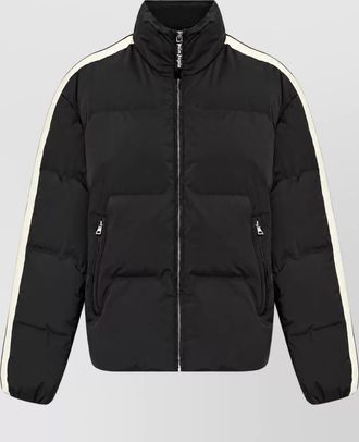 Palm Angels logo puffer jacket