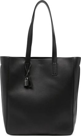 Tom Ford padlock-charm tote bag - men - Calf Leather/Suede - One Size - Black