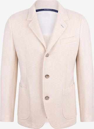 Fedeli Schmaler einreihiger Blazer aus Kaschmir