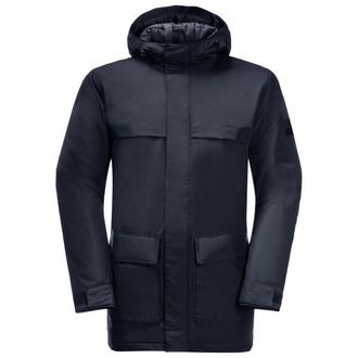 Jack Wolfskin Winterlager Parka Winterjacke für Herren | blau