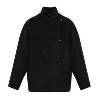 R&oacute;he Wool oversize jacket - female - R&oacute;he - Light Jackets - Black - M - Jackets