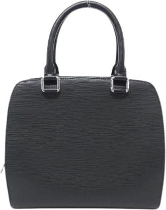 Louis Vuitton Pre-owned Handbags, female, Black, Size: ONE SIZE Pre-owned Epi Pont Neuf Bag