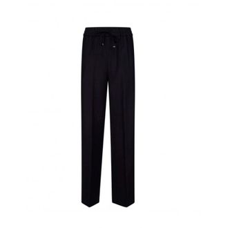 Dondup Straight Trousers, female, Blue, Size: W27 Marisol Loose-fit Joggers