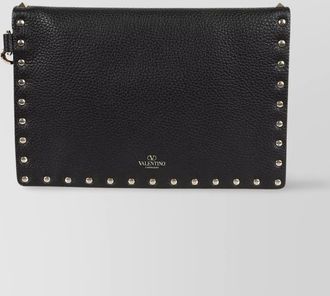 Valentino Garavani rockstud medium flat pouch