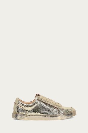 Frye Womens Ivy Court Low Lace In /Crackle M