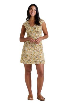 Toad & Co Rosemarie Dress in Cinnamon Ditsy Print at Nordstrom, Size Large