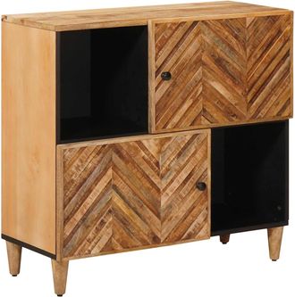 vidaXL Armarios De Almacenamiento Marr&oacute;n 80 X 33,5 X 75 Cm Vidaxl