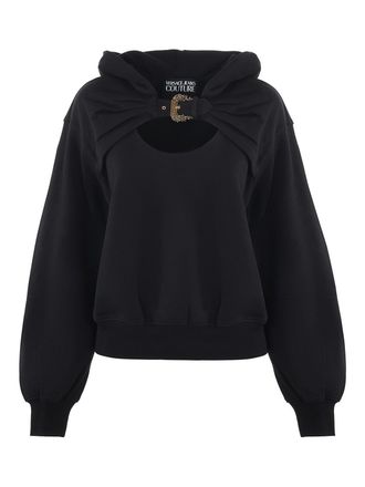 Versace Jeans Couture Buckle detailed hoodie