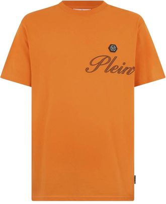 Philipp Plein Heren, Tops, Oranje, Maat: 3XL Katoen