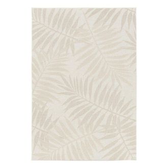 AFK Living Alfombra para interior y exterior con hojas de palmera 120 x 170 cm