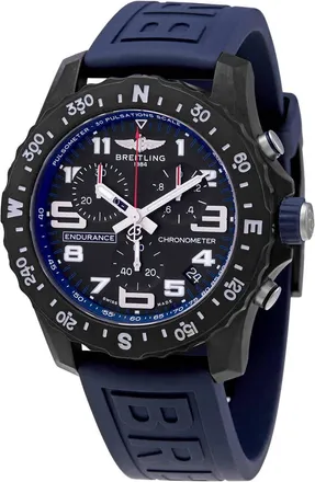 Breitling Professional Chronograph Quartz Chronometer Black Dial Mens Watch X82310D51B1S1