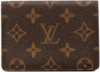 Louis Vuitton Pre-owned Wallets, female, Brown, Size: ONE SIZE Pre-owned Card Holder