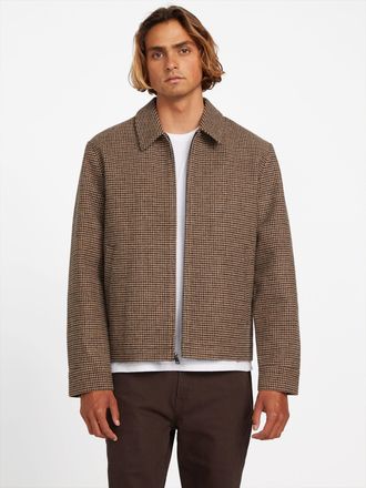 Guess Kristoff Wool-Blend Zip Jacket