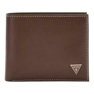 Guess Milano Bifold Wallet - - Accessories - Uomo - Marrone - ONE SIZE