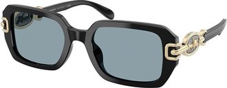 Coach HC8425U CAD74 500272 Womens Sunglasses Black Size 52