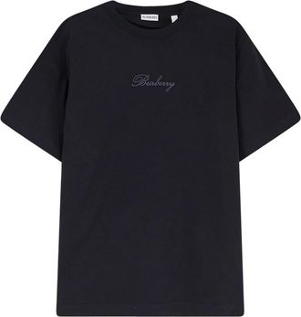 Burberry T-Shirt In Cotone Organico