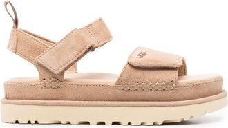 UGG Goldenstar touch-strap sandals - women - Leather - 6 - Neutrals