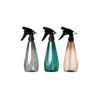OEM Juego De 3 Botellas Pulverizadoras Vac&iacute;as De 500 Ml Con Bomba De Gatillo, Botella De Pl&aacute;stico Recargable Con Boquilla Ajustable, Botella Transparente 