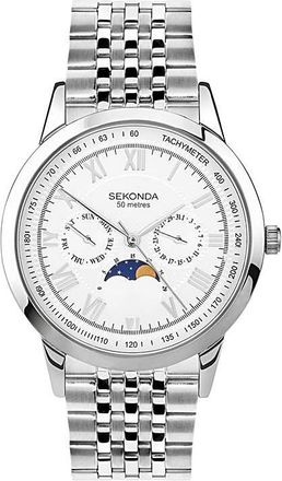 Sekonda Armstrong Moon Phase Mens Watch