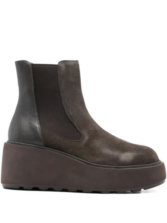 Caf&egrave;noir Stivali con plateau - Marrone