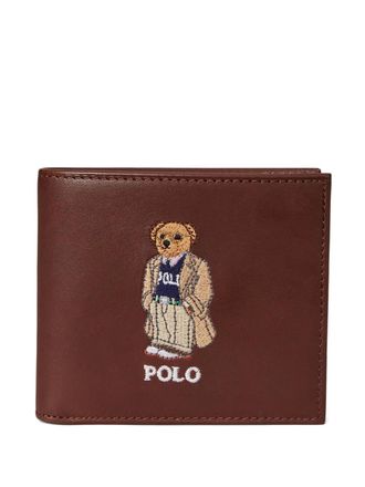 Polo Ralph Lauren Polo Bear wallet - men - Cotton/Polyester/Elastane - One Size - Brown