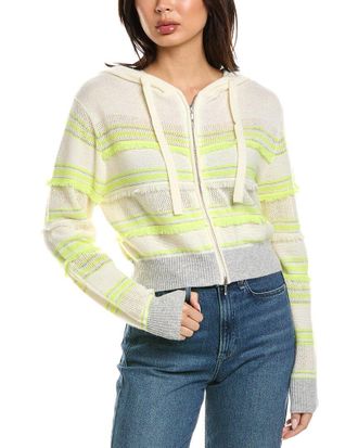 Brodie Handbag Stripe Cashmere Hoodie